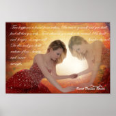 Om zelf waar te zijn poster (Voorkant)