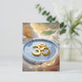 OM - ZEN BOEDDHISME BRIEFKAART (Staand voorkant)