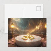 OM - ZEN BOEDDHISME BRIEFKAART (Voorkant / Achterkant)