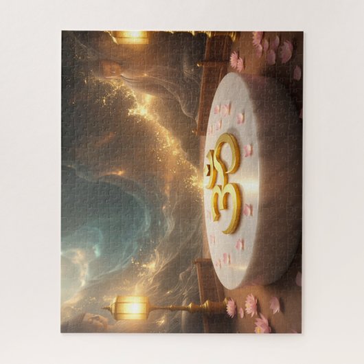 OM - ZEN BOEDDHISME LEGPUZZEL (Verticaal)