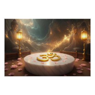 OM - ZEN BOEDDHISME PERFECT POSTER