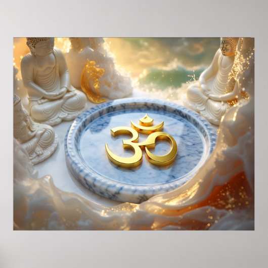 OM - ZEN BOEDDHISME POSTER (Voorkant)