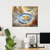 OM - ZEN BOEDDHISME POSTER (Thuiskantoor)