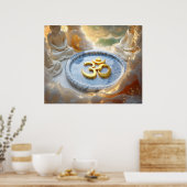 OM - ZEN BOEDDHISME POSTER (Keuken)