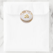 OM - ZEN BOEDDHISME RONDE STICKER (Tas)