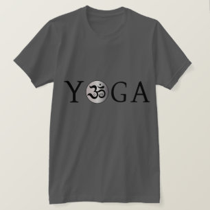 Om zen yogi yoga workout fitness oefening shirt