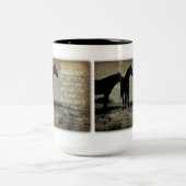 Om zich op een Mok voor wilde paarden te verzamele (Center)