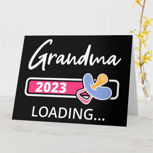 Oma 2023 Laden I - Bevorderd Tot Oma Kaart (Gele Bloem)