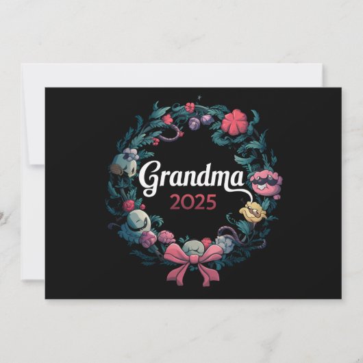 Oma 2025 Als Cadeau Voor Nieuwe Oma Aankondiging (Voorkant)