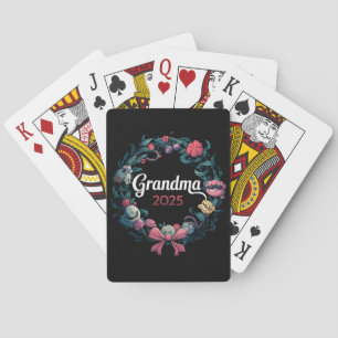 Oma 2025 Als Cadeau Voor Nieuwe Oma Pokerkaarten