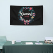 Oma 2025 Als Cadeau Voor Nieuwe Oma Spandoek (Beurs)