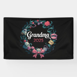 Oma 2025 Als Cadeau Voor Nieuwe Oma Spandoek