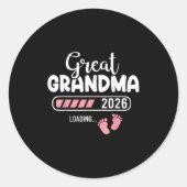 Oma 2026 Lading Ronde Sticker (Voorkant)