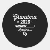 Oma 2026 Lading Ronde Sticker (Voorkant)