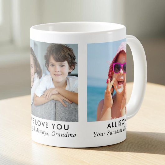 Oma 3 foto koffiemok