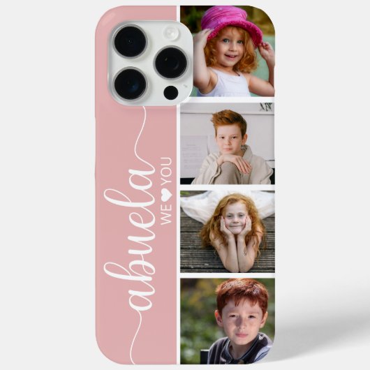 Oma 4 Foto Case-Mate iPhone Case (Achterkant)