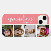 Oma 4 foto Case-Mate iPhone case (Achterkant (horizontaal))