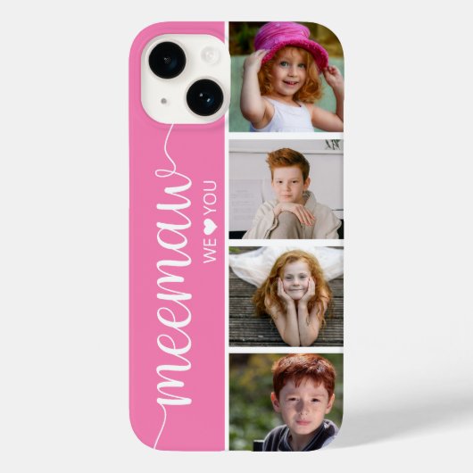 Oma 4 Foto Case-Mate iPhone Case (Achterkant)