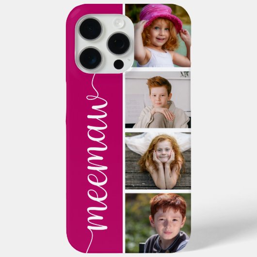 Oma 4 Foto Case-Mate iPhone Case (Achterkant)