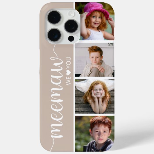 Oma 4 Foto Case-Mate iPhone Case (Achterkant)