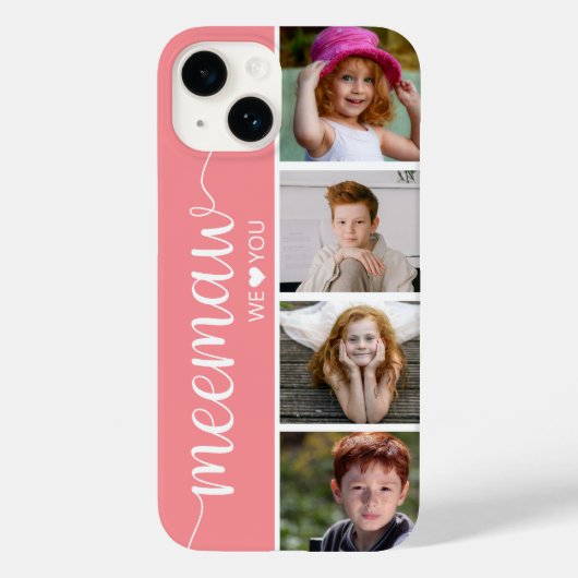 Oma 4 foto Case-Mate iPhone case (Achterkant)