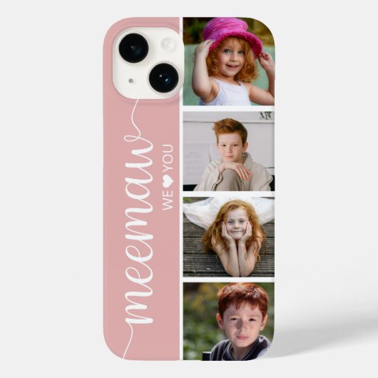 Oma 4 Foto Case-Mate iPhone Case (Achterkant)