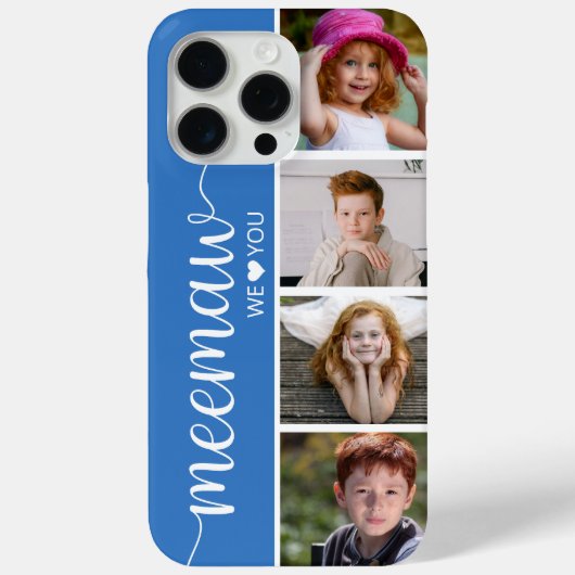 Oma 4 Foto Case-Mate iPhone Case (Achterkant)