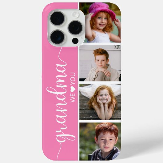 Oma 4 foto Case-Mate iPhone case (Achterkant)