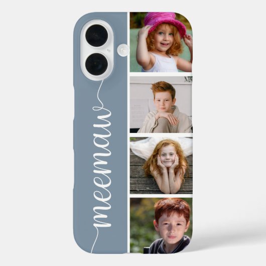 Oma 4 Foto Case-Mate iPhone Case (Achterkant)