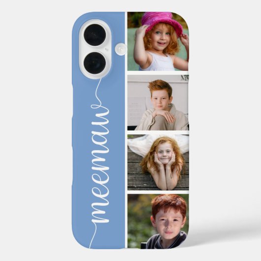 Oma 4 Foto Case-Mate iPhone Case (Achterkant)