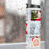 Oma 5 Fotosjabloon Snowy Christmas Thermosbeker