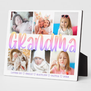 OMA 6 Fotosamenstelling Modern Persoonlijk 8x10 Fotoplaat