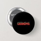 Oma Aardbei Zomerfruit - Moederdag Ronde Button 5,7 Cm (Voorkant /achterkant)