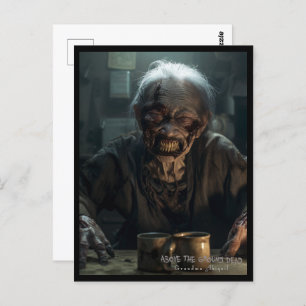 Oma Abigail Briefkaart