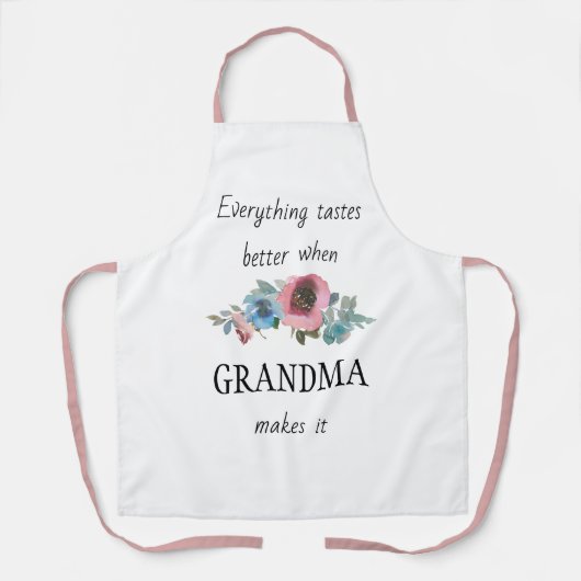 oma : alles smaakt beter schort (Voorkant)