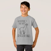 oma Alpaca mijn tassen T-shirt (Voorkant volledig)