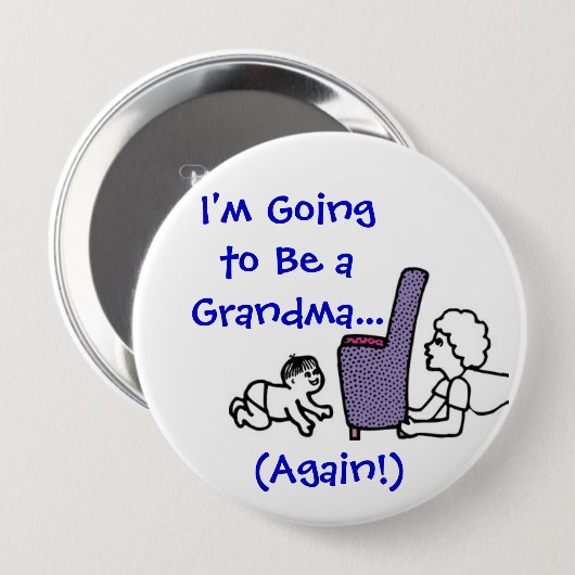 Oma Alweer Button (Voorkant /achterkant)