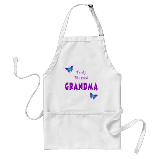 oma apron standaard schort (Voorkant)