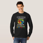 Oma Autism Austistic Boy Piece Mijn H T-shirt (Voorkant volledig)