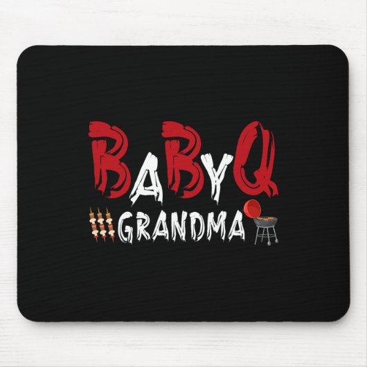 Oma Baby BBQ Muismat (Voorkant)