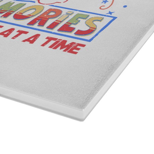 Oma bakken kerstherinneringen snijplank (Hoek)