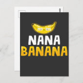 Oma Banana Grootmoeder Grappige Oma Briefkaart (Voorkant / Achterkant)