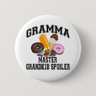 Oma-bederf-oma Ronde Button 5,7 Cm