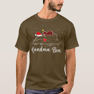 Oma Beer en Baby Pset Grandma Xmas Anno T-shirt