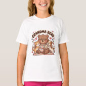 Oma Beer Knuffel T-shirt (Voorkant)