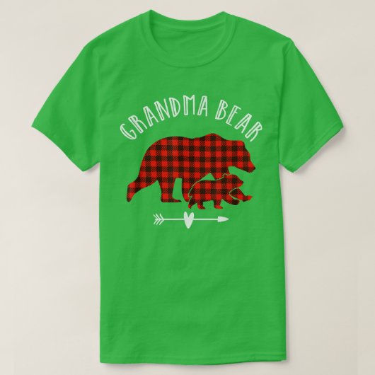 Oma Beer Rood Shirt Roodspelden Beer Moeder (Design voorkant)