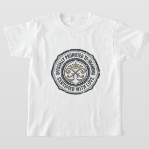 Oma Benoemd Aankondiging T-shirt