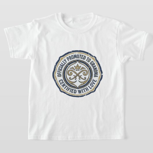 Oma Benoemd Aankondiging T-shirt (Laagn)