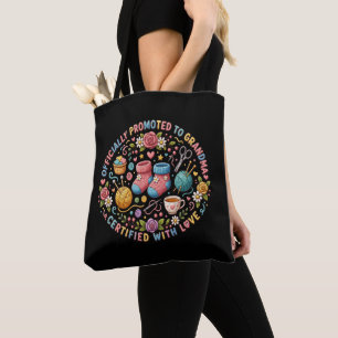 Oma Benoemd Aankondiging Tote Bag