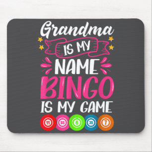 Oma Bingo Speler Grappige Bingo Citaat Ontwerp  Muismat